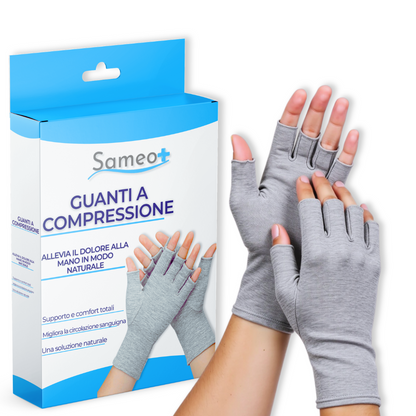 Guanti a compressione anti-dolore Bambù | Allevia l'osteoartrosi e l'artrite