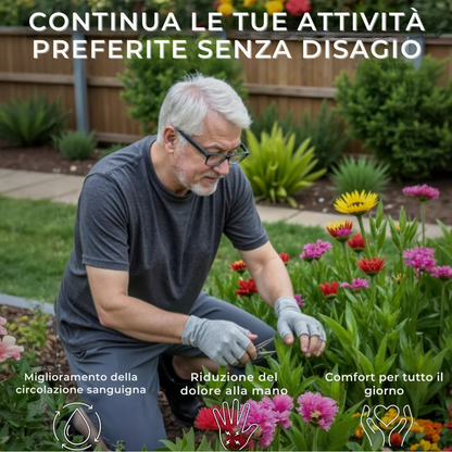 Guanti a compressione anti-dolore Bambù | Allevia l'osteoartrosi e l'artrite